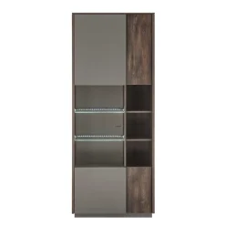 Pharao24 Wohnzimmervitrine Hanniba> Stauraumvitrinen|Büchervitrinen