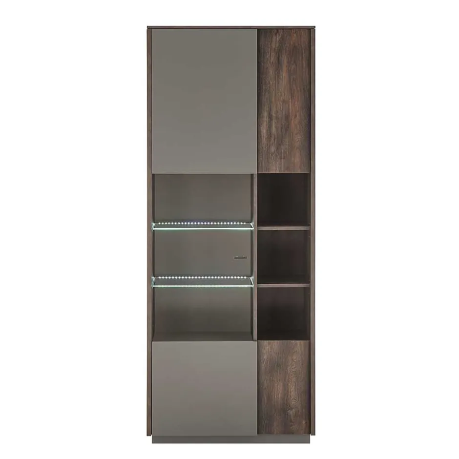 Pharao24 Wohnzimmervitrine Hanniba> Stauraumvitrinen|Büchervitrinen