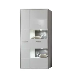 Wohnzimmerschrank|Vitrinenschrank*Pharao24 Wohnzimmervitrine Lefaria