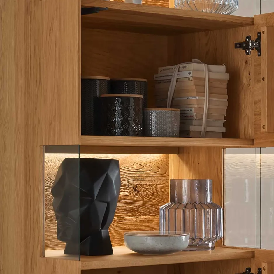 Pharao24 Wohnzimmervitrine Onitos> Vitrinenschrank|Wohnzimmervitrinen