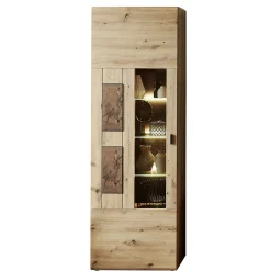 Wohnzimmerschrank|Vitrinenschrank*Pharao24 Wohnzimmervitrine Philsov