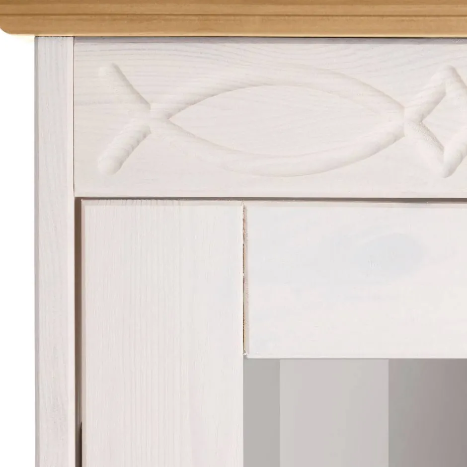 Pharao24 Wohnzimmervitrine Regine> Vitrinenschrank|Wohnzimmervitrinen