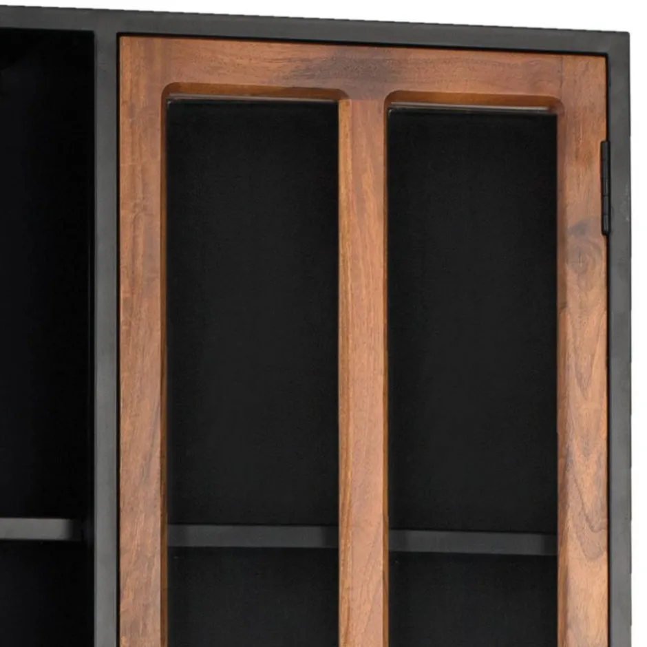 Pharao24 Wohnzimmervitrinenschrank Aniela> Stauraumvitrinen