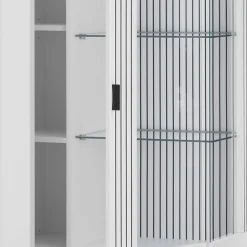 Vitrinenschrank|Stauraumvitrinen*Pharao24 Wohnzimmervitrinenschrank Paros