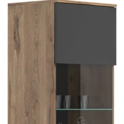 Vitrinenschrank|Stauraumvitrinen*Pharao24 Wohnzimmervitrinenschrank Plestna