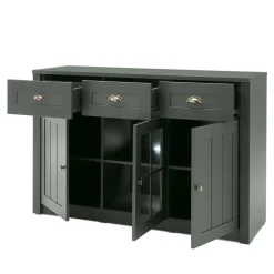 Wohnzimmerschrank|Wohnwand 250 Cm*Pharao24 Wohnzimmerwand Clujia