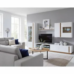 Wohnwand 300 Cm*Pharao24 Wohnzimmerwand Franvos