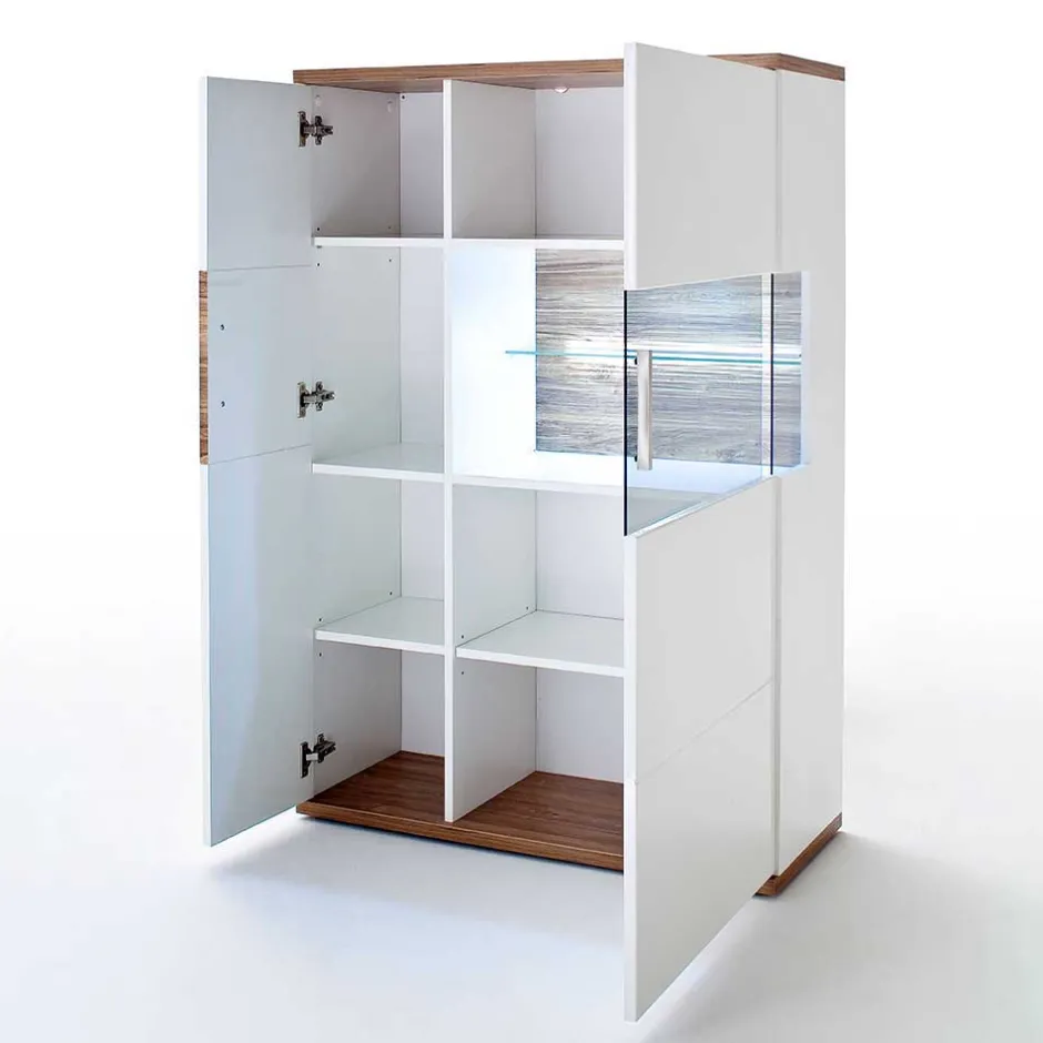 Wohnwand 350 Cm|Moderne Wohnwände*Pharao24 Wohnzimmerwand Gazino