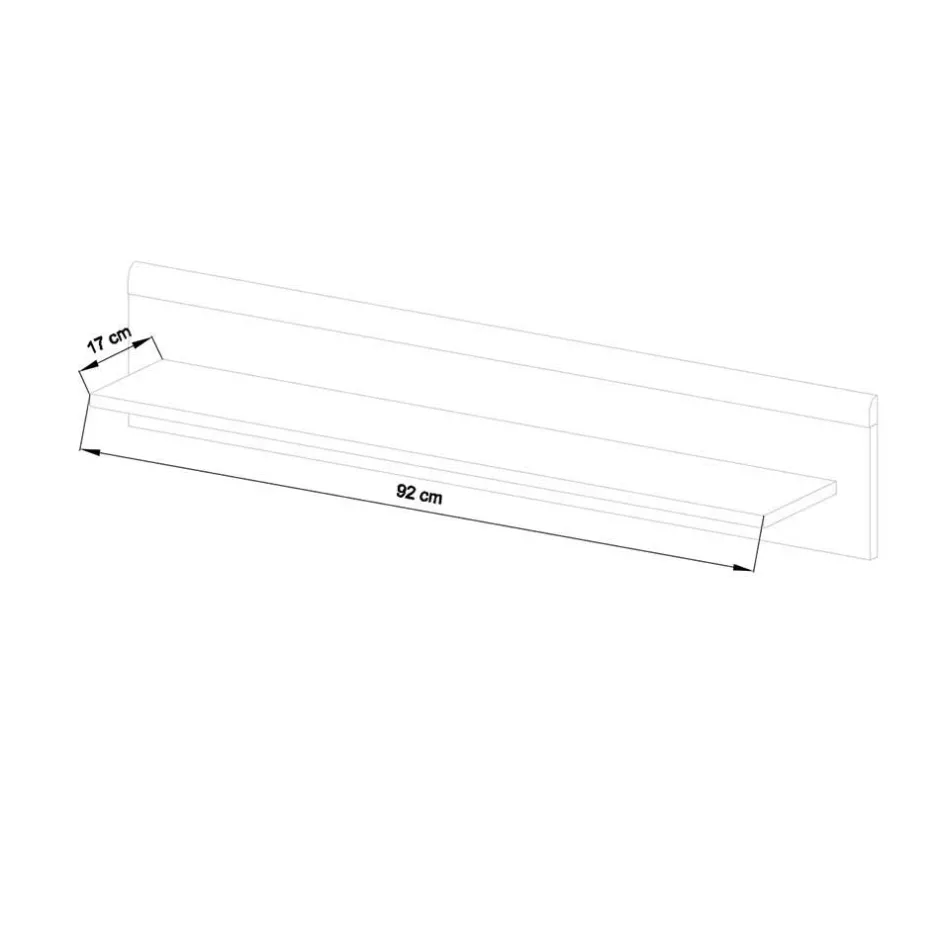 Wohnwand 300 Cm|Massivholz Wohnwände*Pharao24 Wohnzimmerwand Levanca