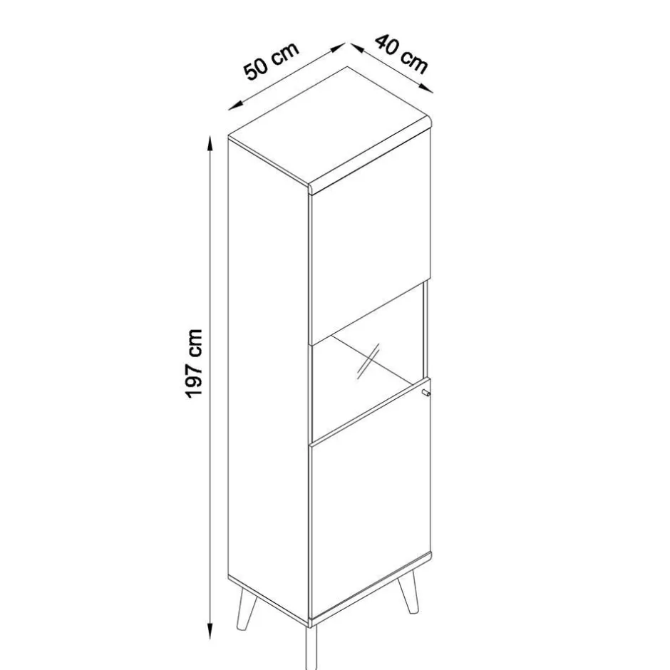 Wohnwand 300 Cm|Massivholz Wohnwände*Pharao24 Wohnzimmerwand Levanca