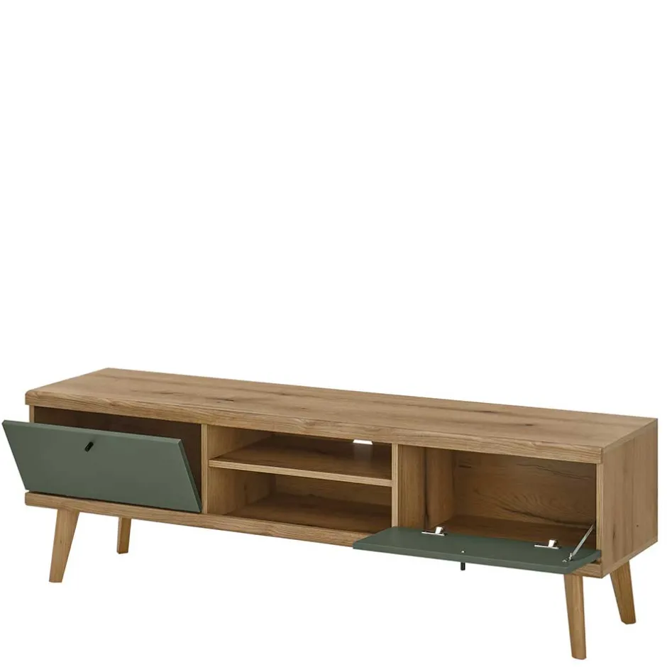 Wohnwand 250 Cm*Pharao24 Wohnzimmerwand Lora