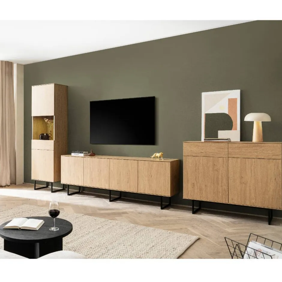 Pharao24 Wohnzimmerwand modern Carno> Moderne Wohnwände