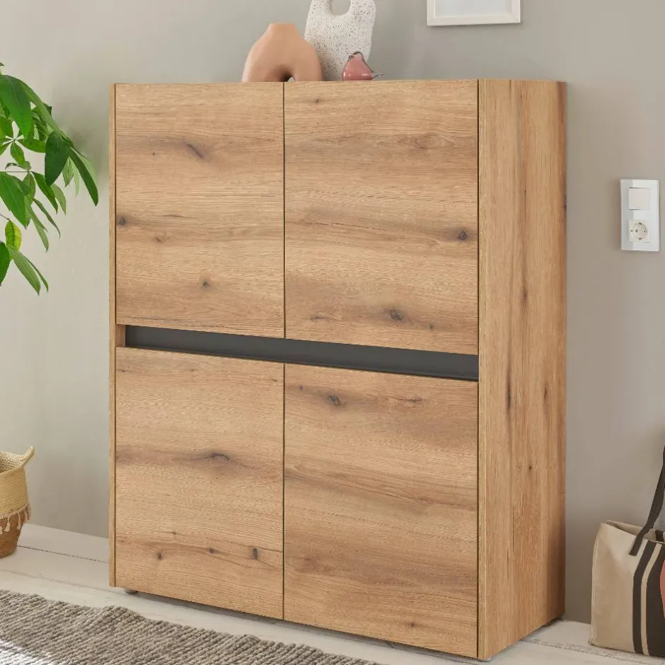 Wohnwand 300 Cm|Moderne Wohnwände*Pharao24 Wohnzimmerwand modern Castilla