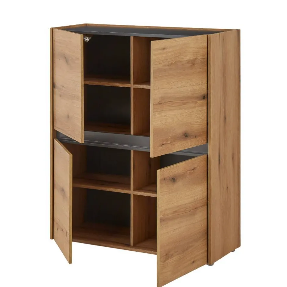 Wohnwand 300 Cm|Moderne Wohnwände*Pharao24 Wohnzimmerwand modern Castilla