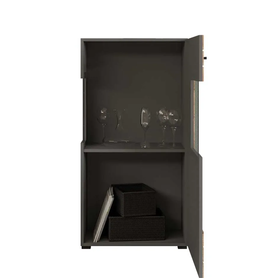 Moderne Wohnwände|Wohnwand 250 Cm*Pharao24 Wohnzimmerwand modern Contreros