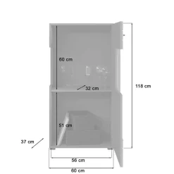 Moderne Wohnwände|Wohnwand 250 Cm*Pharao24 Wohnzimmerwand modern Contreros