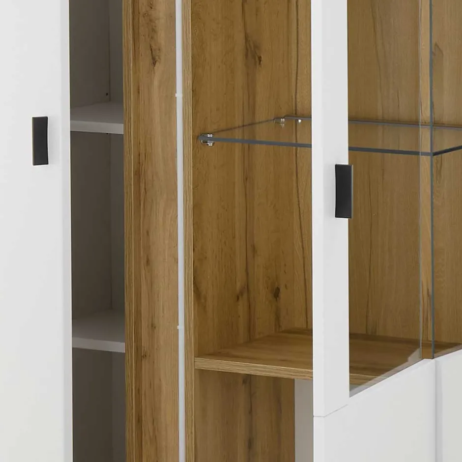 Pharao24 Wohnzimmerwand modern Luzillo> Wohnwand 300 Cm|Moderne Wohnwände