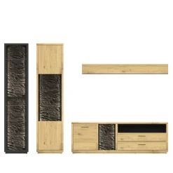 Pharao24 Wohnzimmerwand modern Ostoro> Moderne Wohnwände|Massivholz Wohnwände