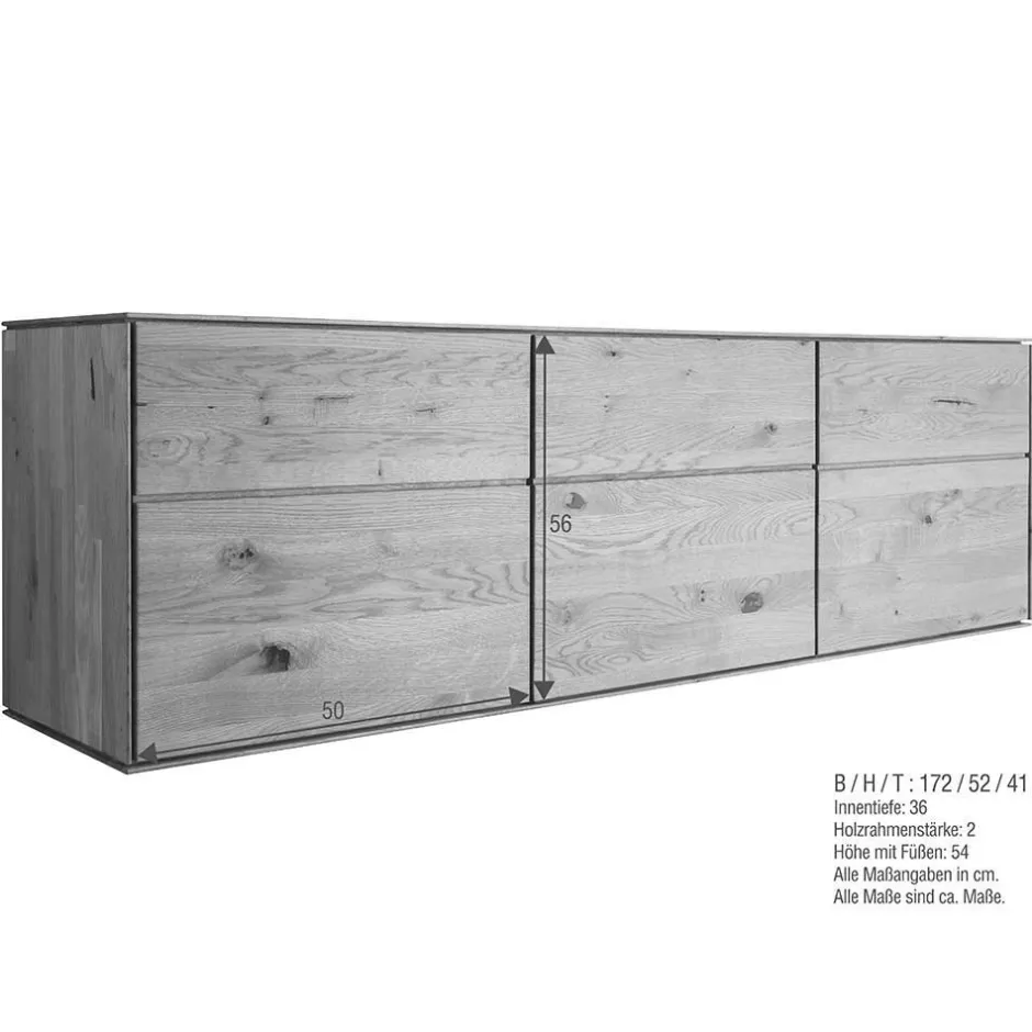 Pharao24 Wohnzimmerwand modern Rennia> Wohnwand 300 Cm|Moderne Wohnwände