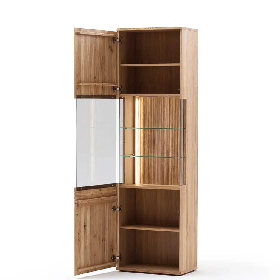 Pharao24 Wohnzimmerwand Wupnia> Wohnwand 250 Cm|Massivholz Wohnwände