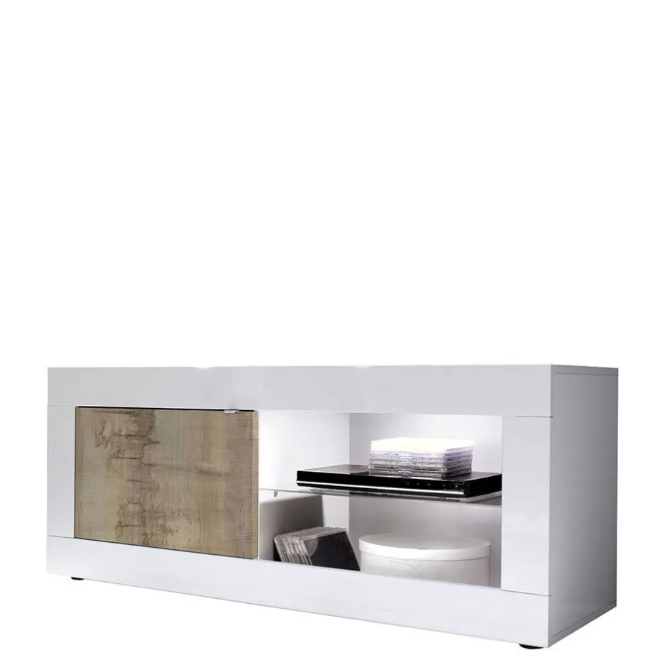 Wohnzimmerschrank|Wohnwand 350 Cm*Pharao24 Wohnzimmerwand Yuelva