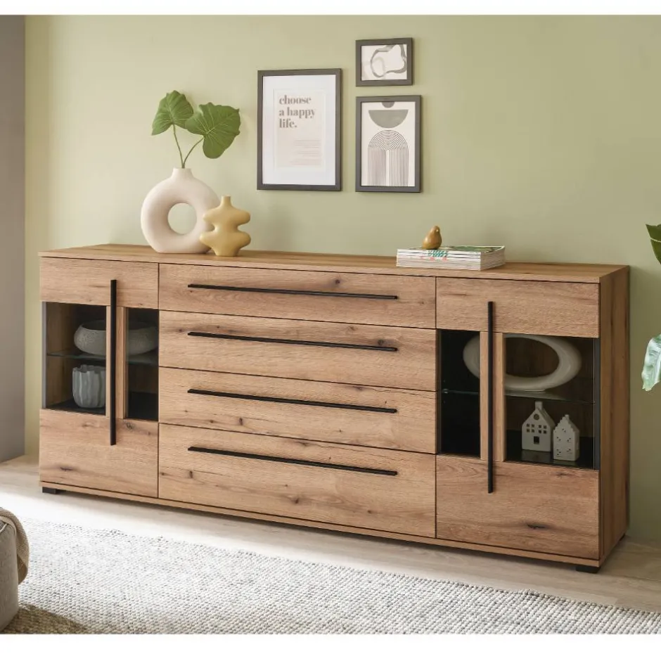 Wohnwand 300 Cm|Moderne Wohnwände*Pharao24 Wohnzimmerwohnwand Cemutra