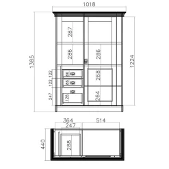 Wohnwand 350 Cm*Pharao24 Wohnzimmerwohnwand Craiova