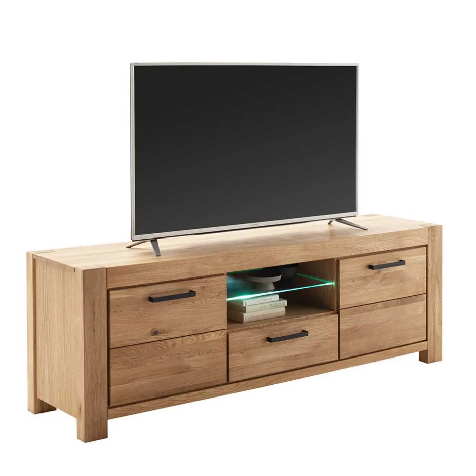 Pharao24 Wohnzimmerwohnwand Crystoga> Wohnwand 350 Cm|Moderne Wohnwände