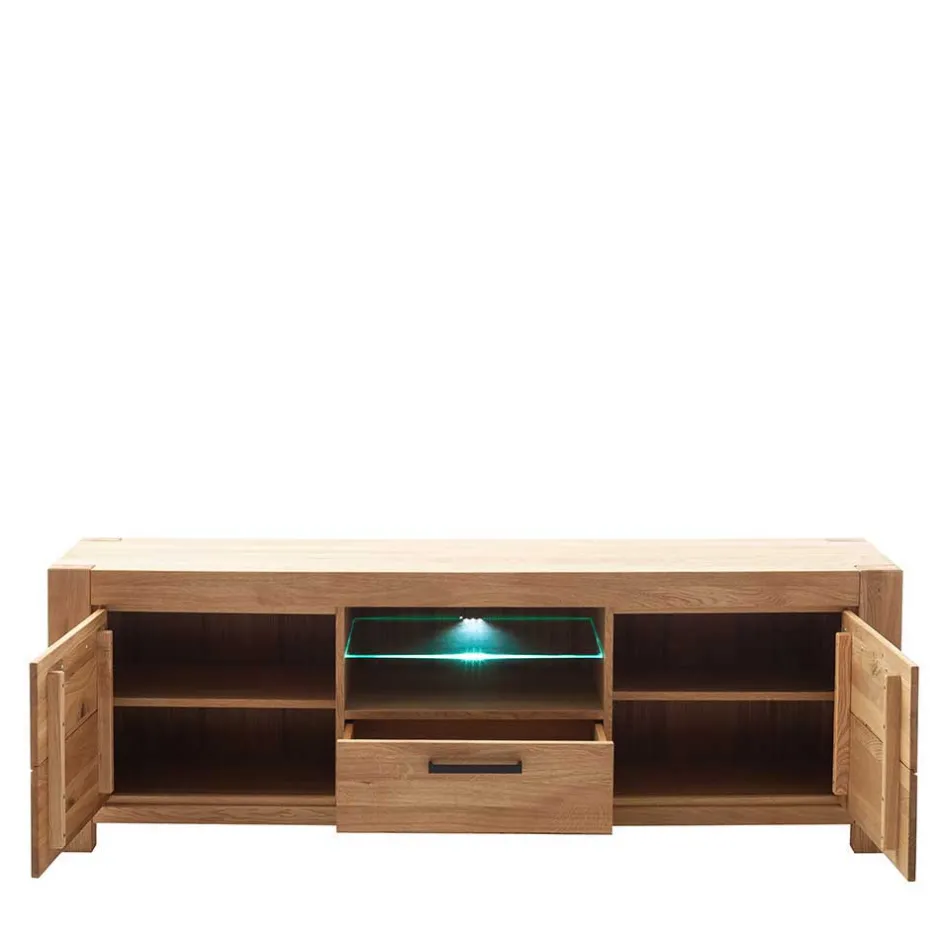 Pharao24 Wohnzimmerwohnwand Crystoga> Wohnwand 350 Cm|Moderne Wohnwände