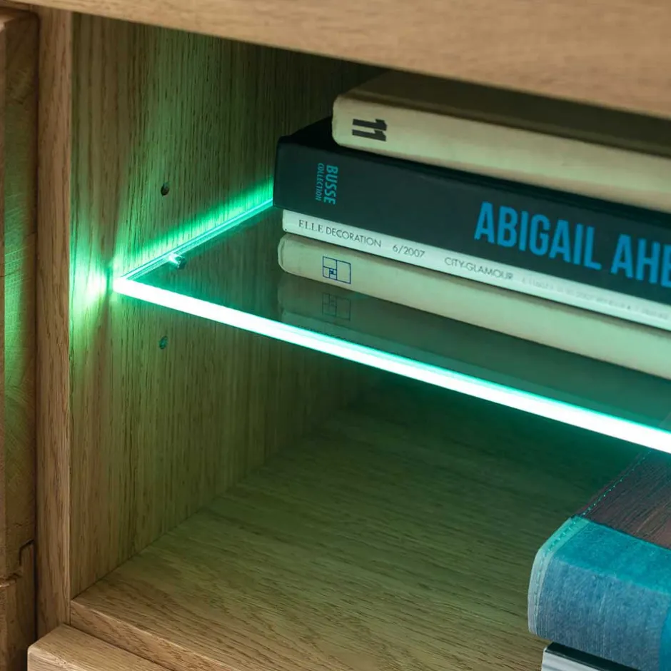 Pharao24 Wohnzimmerwohnwand Crystoga> Wohnwand 350 Cm|Moderne Wohnwände