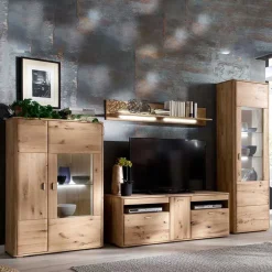 Wohnzimmerschrank|Wohnwand 350 Cm*Pharao24 Wohnzimmerwohnwand Drascana