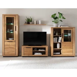 Moderne Wohnwände|Wohnwand 300 Cm*Pharao24 Wohnzimmerwohnwand Jayva