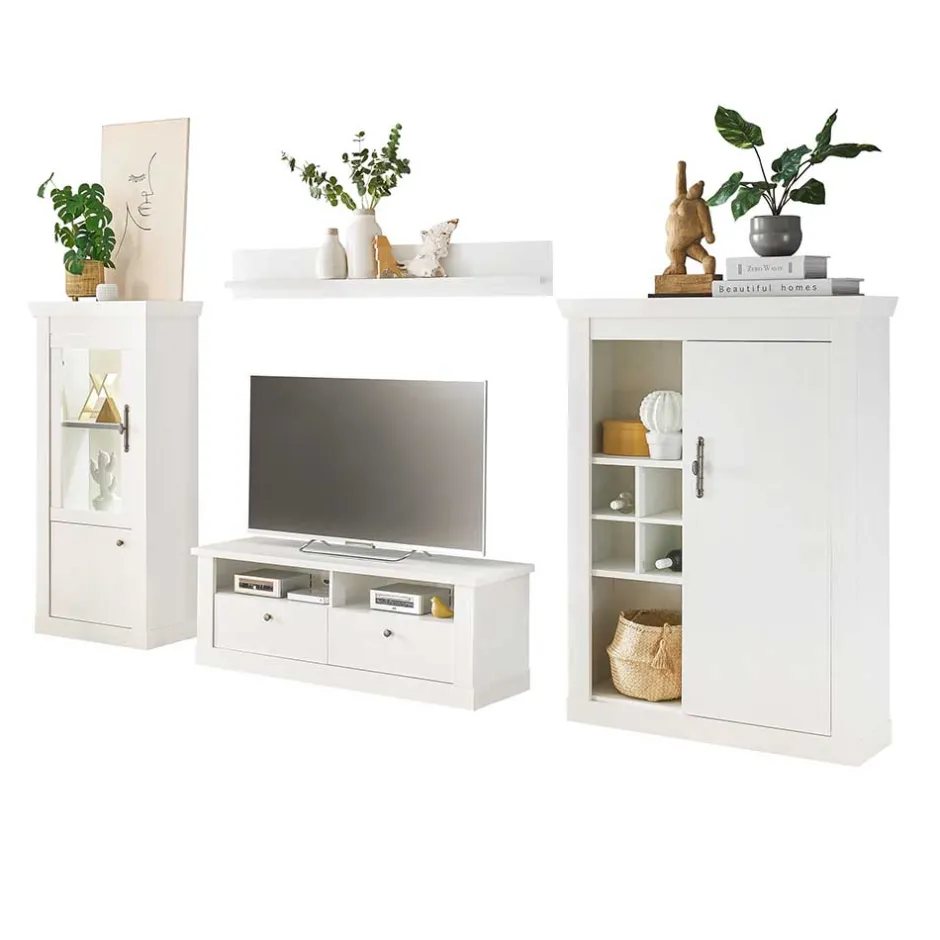 Pharao24 Wohnzimmerwohnwand Kazanova> Wohnwand 300 Cm