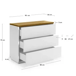 Küchenkommode|Flurkommoden*Pharao24 Wäschekommode Esdavon