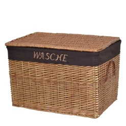 Truhen*Pharao24 Wäschekorb Weide Gazona