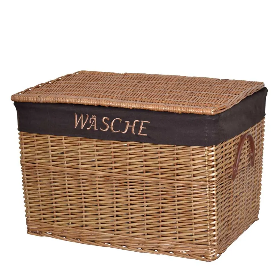 Truhen*Pharao24 Wäschekorb Weide Gazona