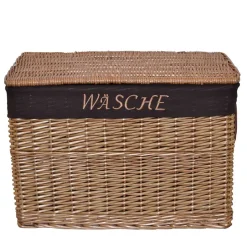 Truhen*Pharao24 Wäschekorb Weide Gazona