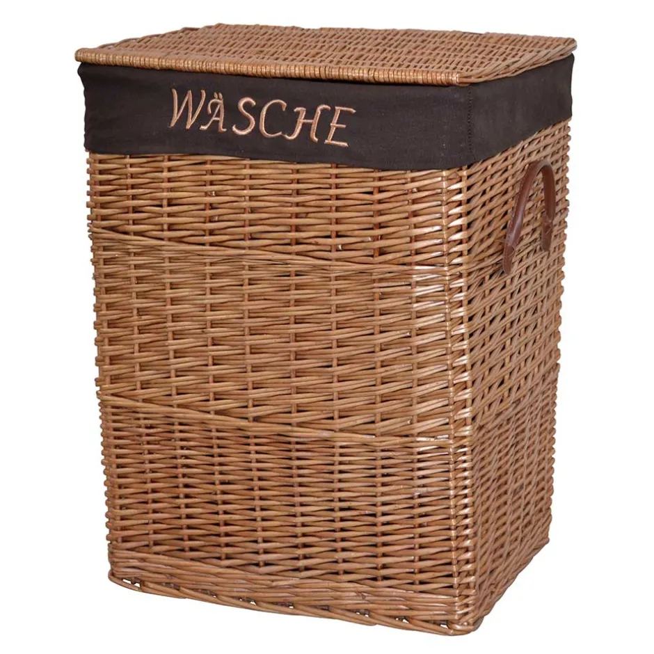 Truhen*Pharao24 Wäschekorb Weide Gazona