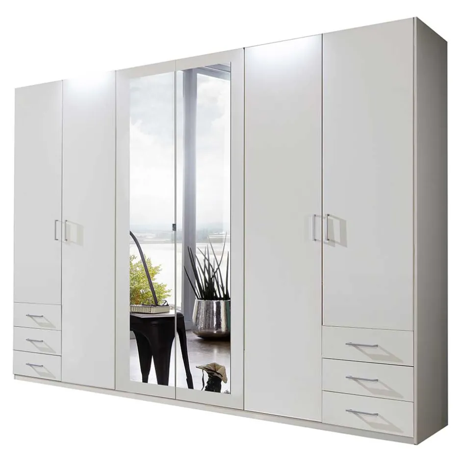 Pharao24 XL Schlafzimmerkleiderschrank Vurgos> Kleiderschränke|Schlafzimmerschränke