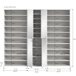 Pharao24 XL Schuhschrank modern Ridonner><noscript><img width=