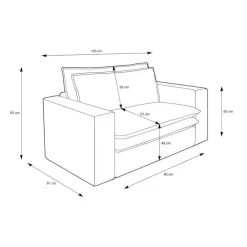 Wohnzimmer Sessel*Pharao24 XL Wohnzimmer Sessel Zipna