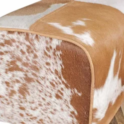 Sitzhocker|Hocker*Pharao24 Ziegenfell Hocker Metallo