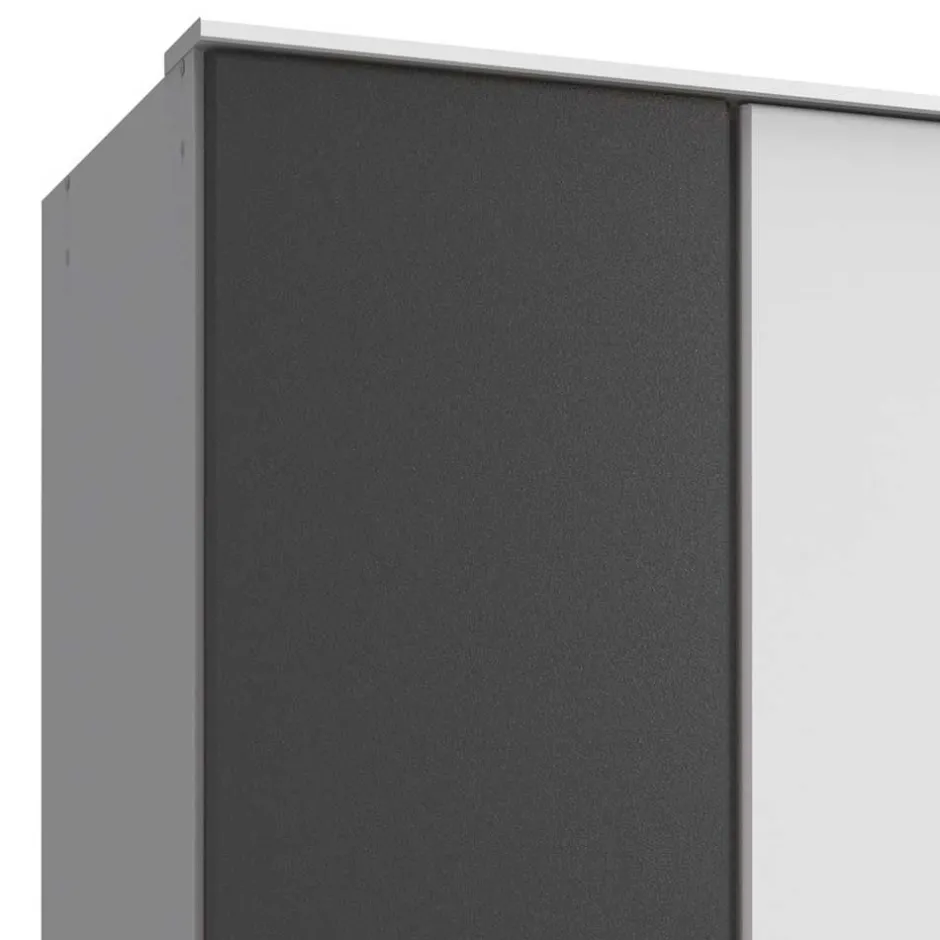 Pharao24 Zweifarbiger Kleiderschrank Tolofoa> Jugendkleiderschrank