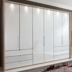 Pharao24 Zweifarbiger Kleiderschrank Andryas> Kleiderschränke|Schlafzimmerschränke