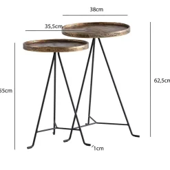 Telefontische*Pharao24 Zweisatztisch Majora