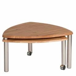 Massivholztische|Wohnzimmertisch*Pharao24 Zweisatztisch Sona