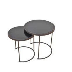 Glastische*Pharao24 Zweisatztisch Yukons