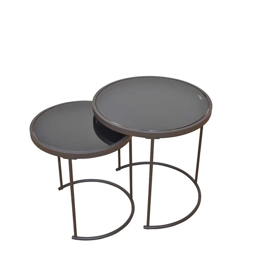 Glastische*Pharao24 Zweisatztisch Yukons