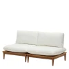 2 Sitzer Sofa*Pharao24 Zweisitzer Lounge Möbel Surie
