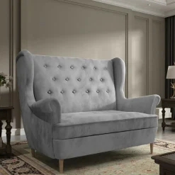 2 Sitzer Sofa*Pharao24 Zweisitzer Sofa Allaire